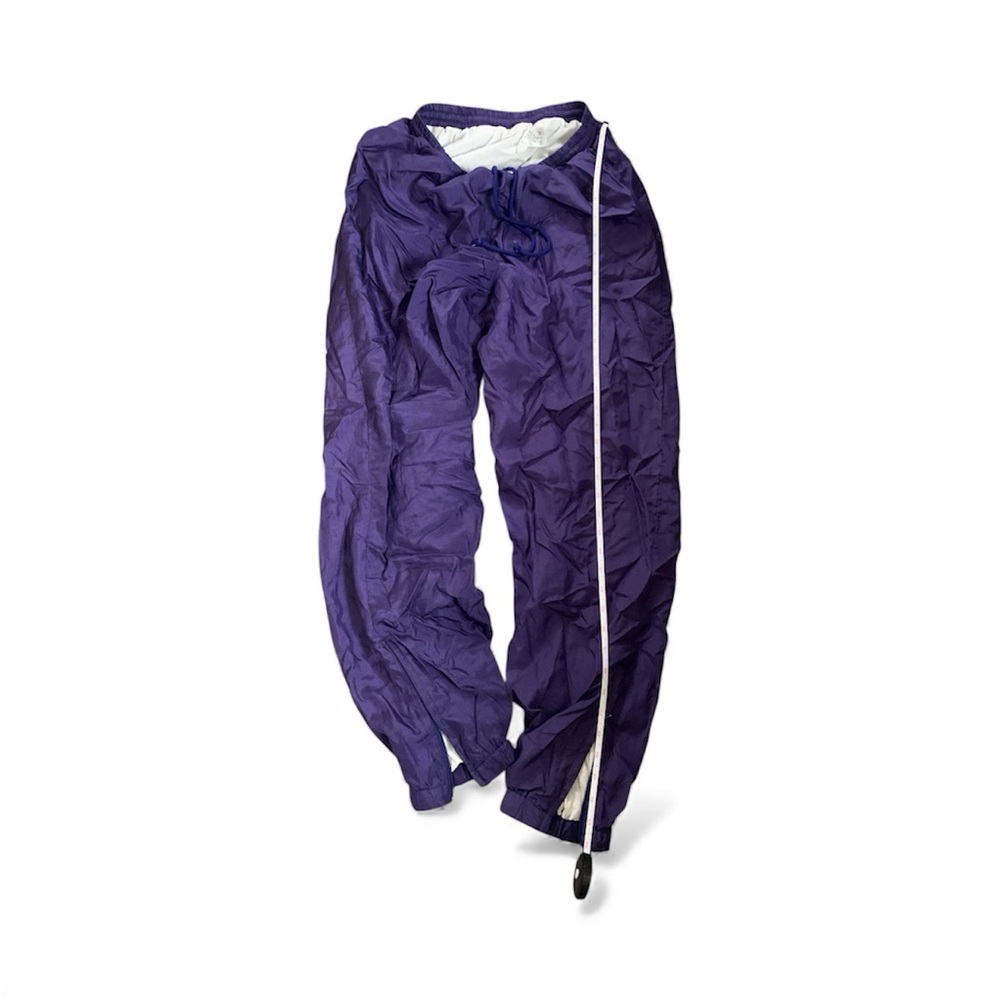 Vintage Purple Windbreaker Pants